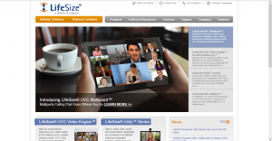 lifesize-website-1-0 The LifeSize website in 2009